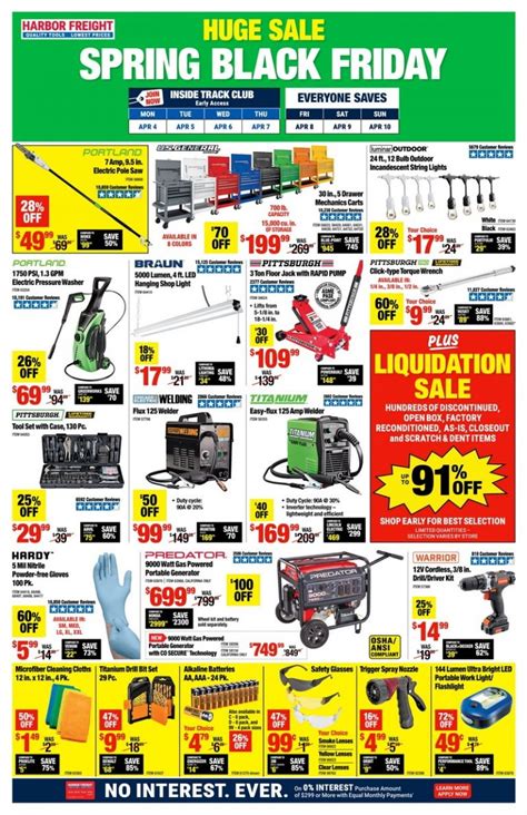 harbor freight spring black friday sale|More.